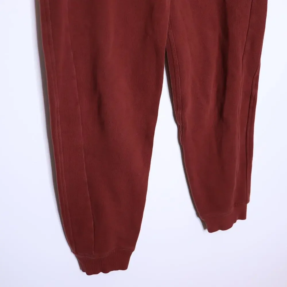 LULULEMON Scuba High-Rise Jogger Date Brown Cotton Terry Active Women's 4